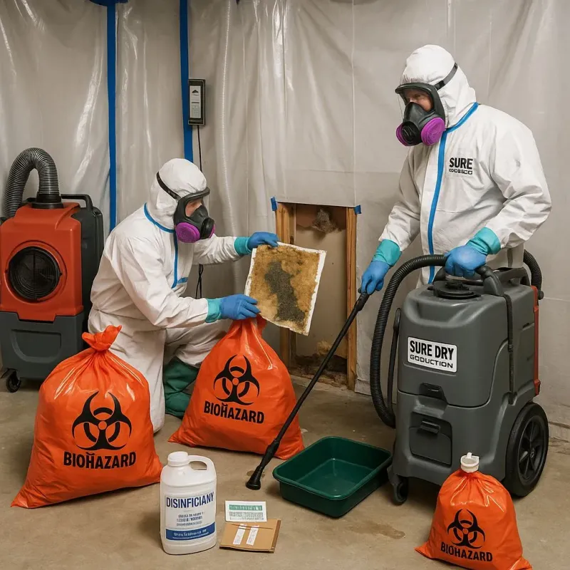 Contaminated Water Handling Protocols process in Hampton, VA
