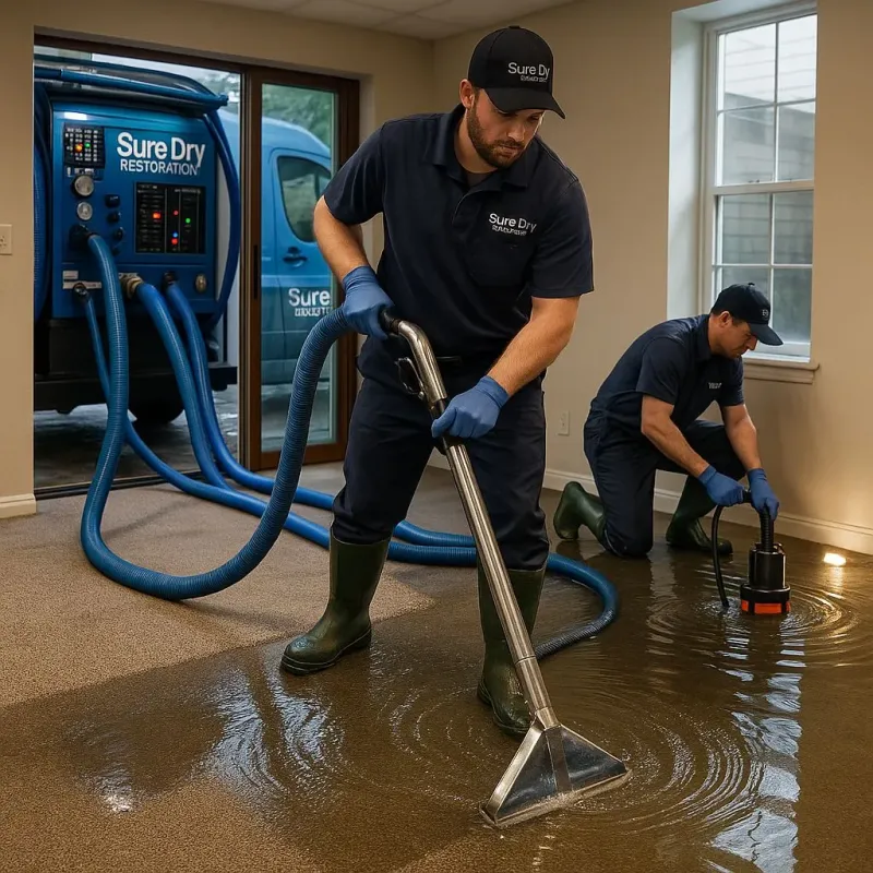 Water Extraction and Removal process in Hampton, VA